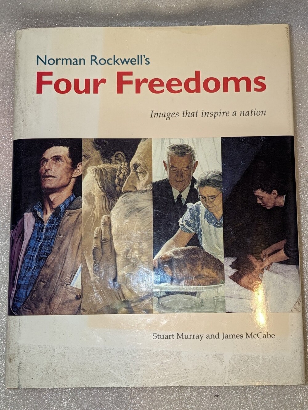 Norman Rockwell Four Freedoms 1993 Hardcover Art Book 1st Printing